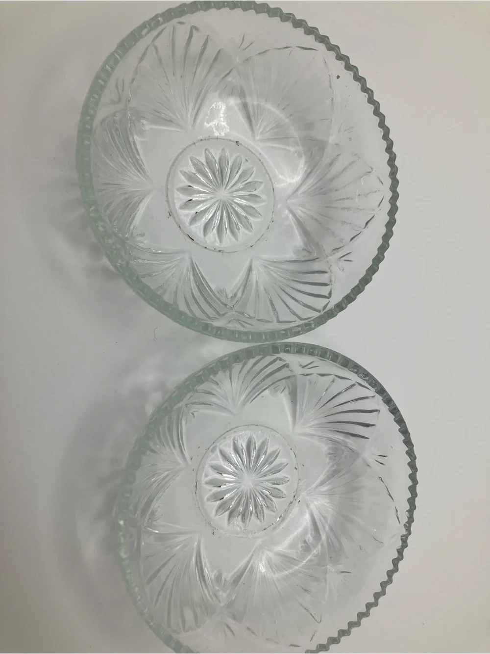 Crystal Glass Trinket Dish - Clear